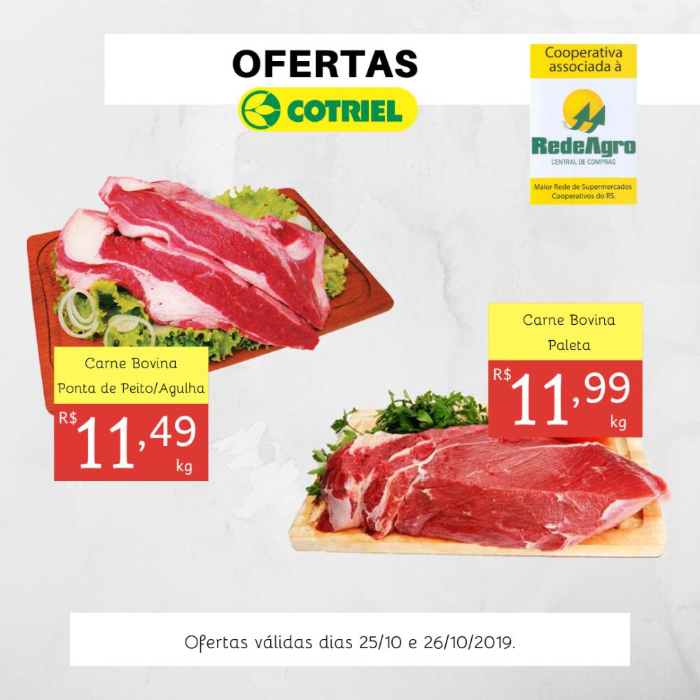 A carne para o seu churrasco está no Supermercado Cotriel JE Acontece