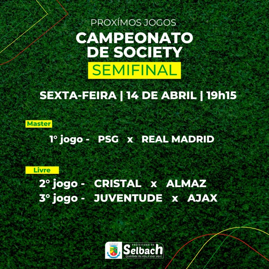 Municipal De Futebol Society De Selbach Conhece Seu Primeiro Finalista