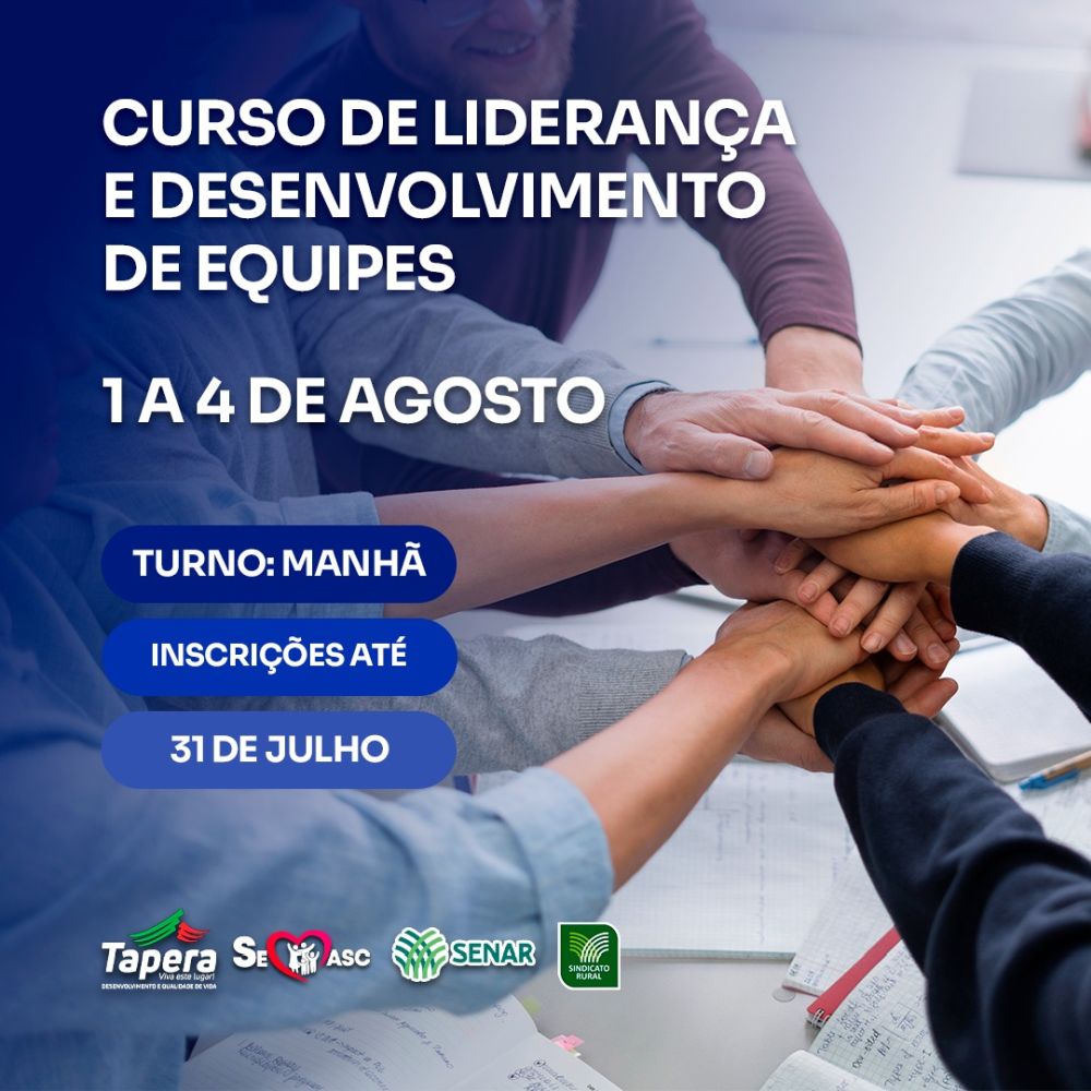 Abertas As Inscri Es Para Os Cursos De Lideran A E Desenvolvimento De