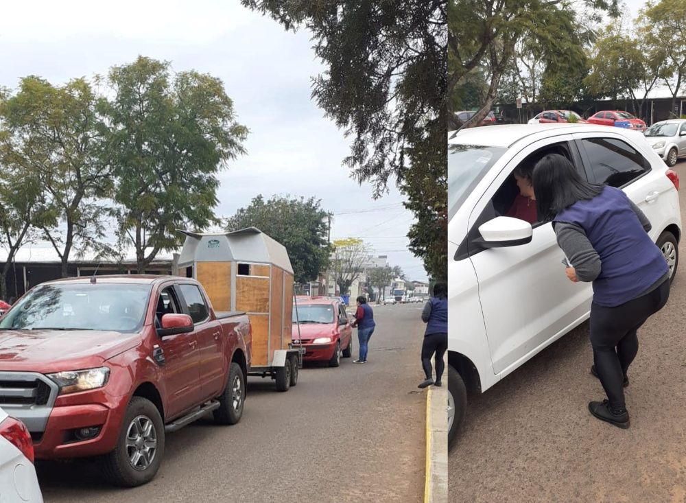 Agentes De Sa De Realizam Campanha De Preven O Em Campos Borges Je