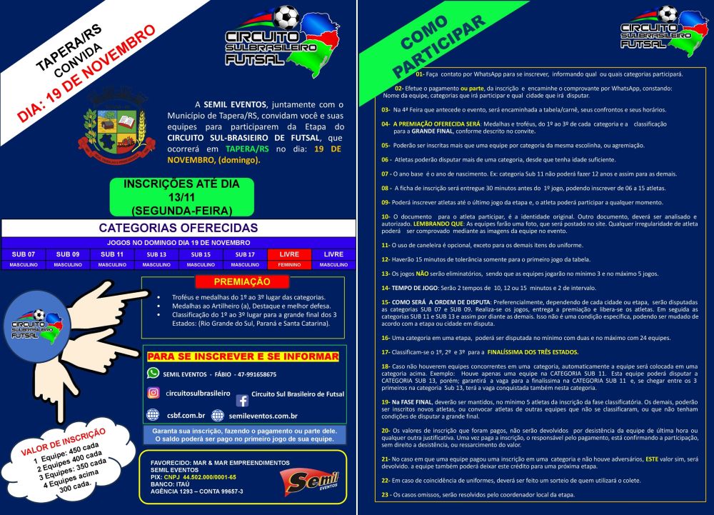 Circuito Sul Brasileiro de Futsal 2023