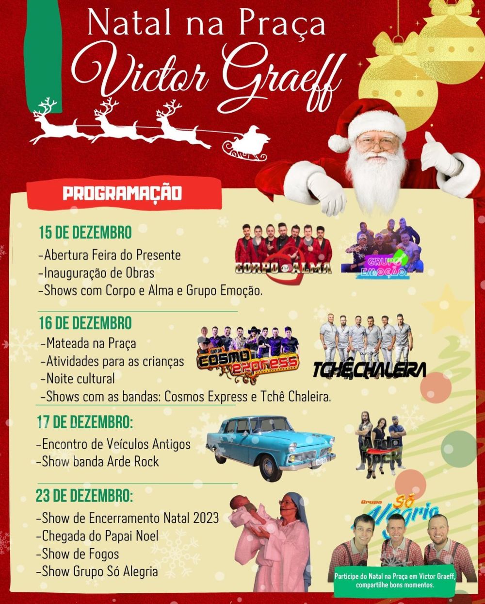 Natal de Todos lança programação em Fortaleza com shows cristãos; veja  atrações - Verso - Diário do Nordeste